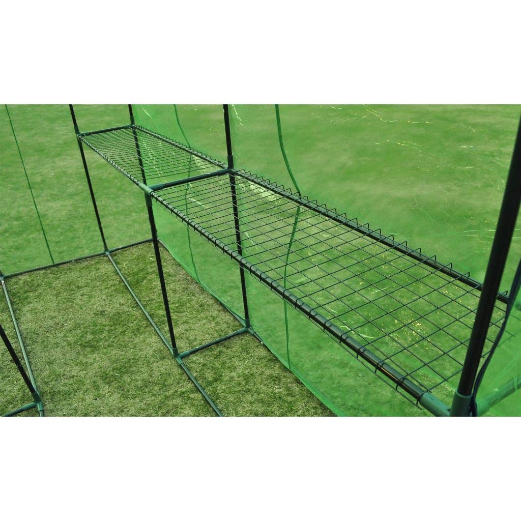 Fast Shipping Greenhouse for Outdoor Gardening - XL Steel Frame Portable Garden Canopy for Plants, Flowers & Vegetables - Perfect for Backyards, Patios & Small Gardens