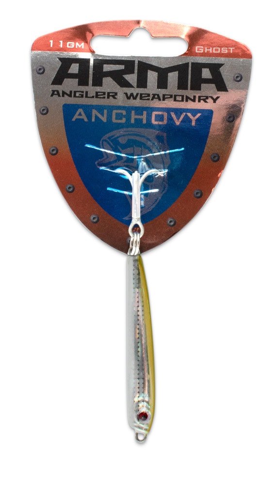 Premium Arma Anchovy Ghost Fishing Lure - High Performance Saltwater Bait for Bass, Trout & Walleye - Perfect for Deep Sea Fishing & Freshwater Angling
