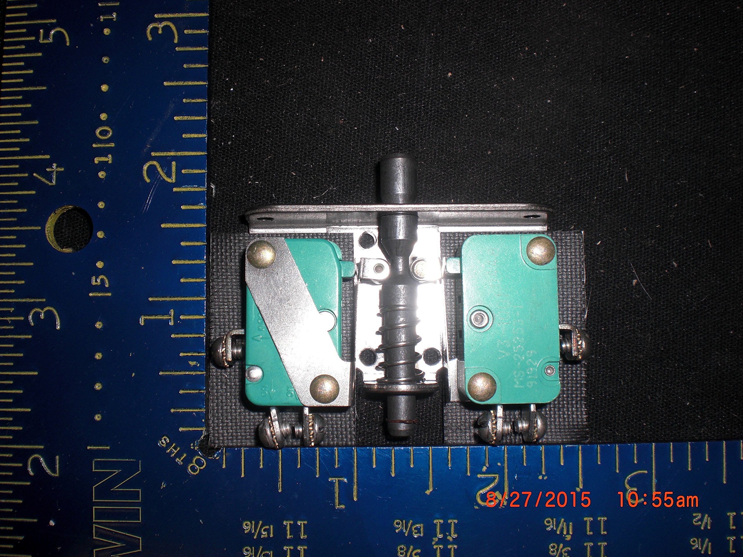 MICRO SWITCH MS16106-5 Safety Interlock Switch 15A 250V AC - Heavy Duty Electrical Safety Device for Industrial Machinery, Automation Equipment & Power Tools
