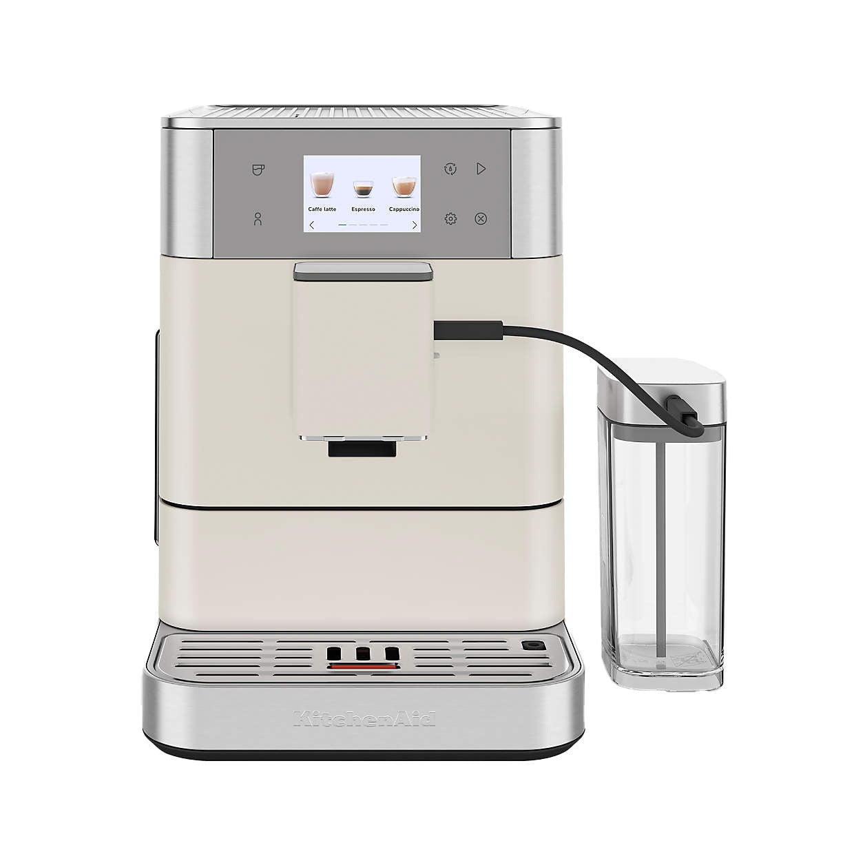 KitchenAid KF7 Fully Automatic Espresso Machine with Porcelain Finish - Model KES8557PL | Perfect for Home Baristas & Coffee Lovers