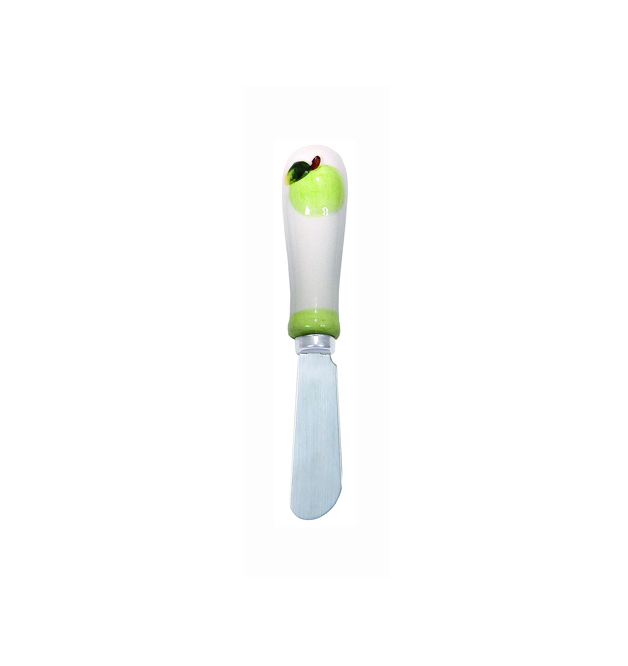 4-Piece Ceramic Spreader Knife Set for Fruits - Perfect for Smoothing Frosting, Jam & Cream Cheese on Cakes, Toast & Desserts
