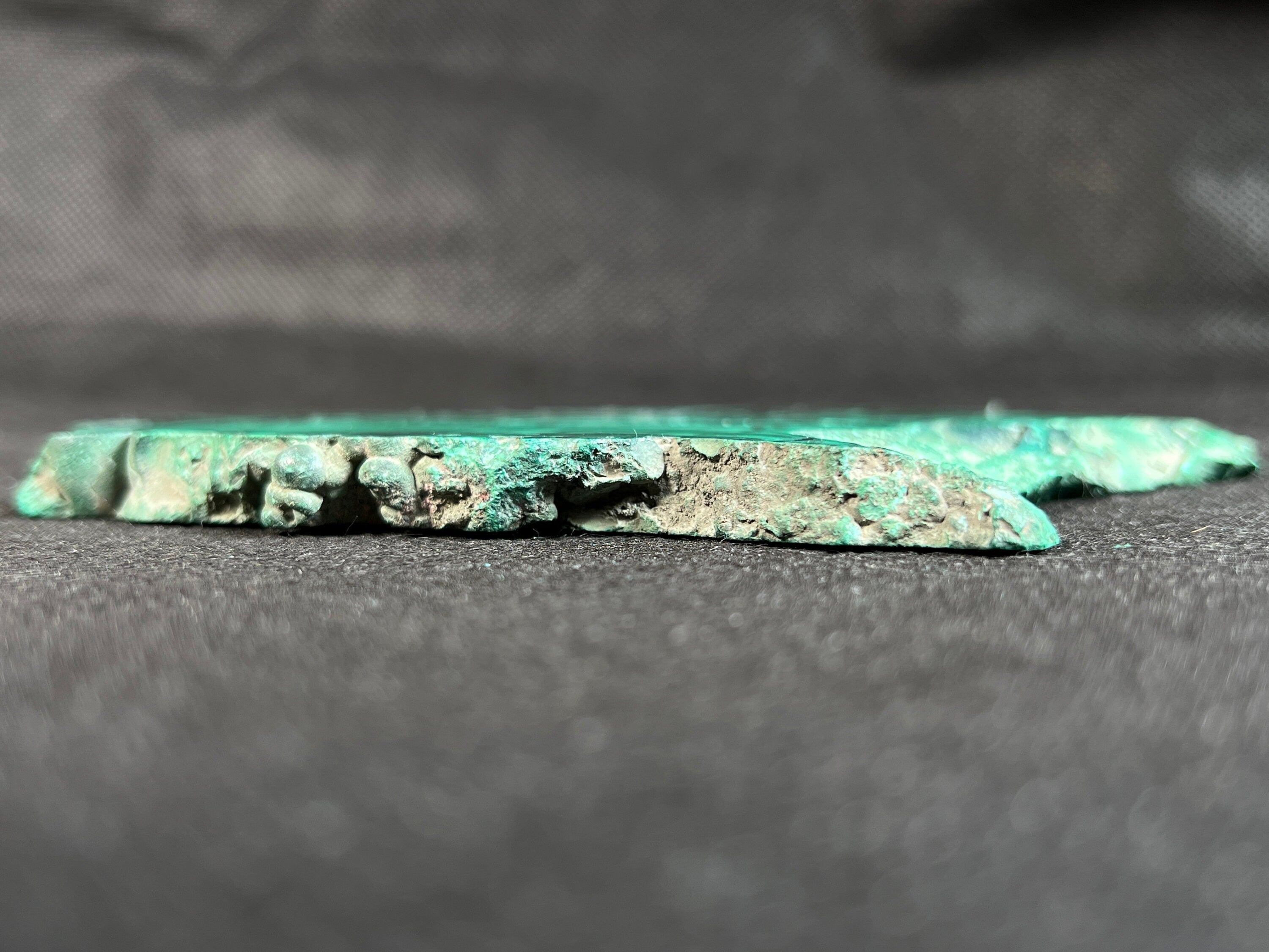 Premium MALACHITE Crystal Slab - Natural Green Malachite Stone for Jewelry Making, Unique Spiritual Gift & Home Decor (50422) - Perfect for Meditation Spaces, Healing Rooms & Luxury Interior Design