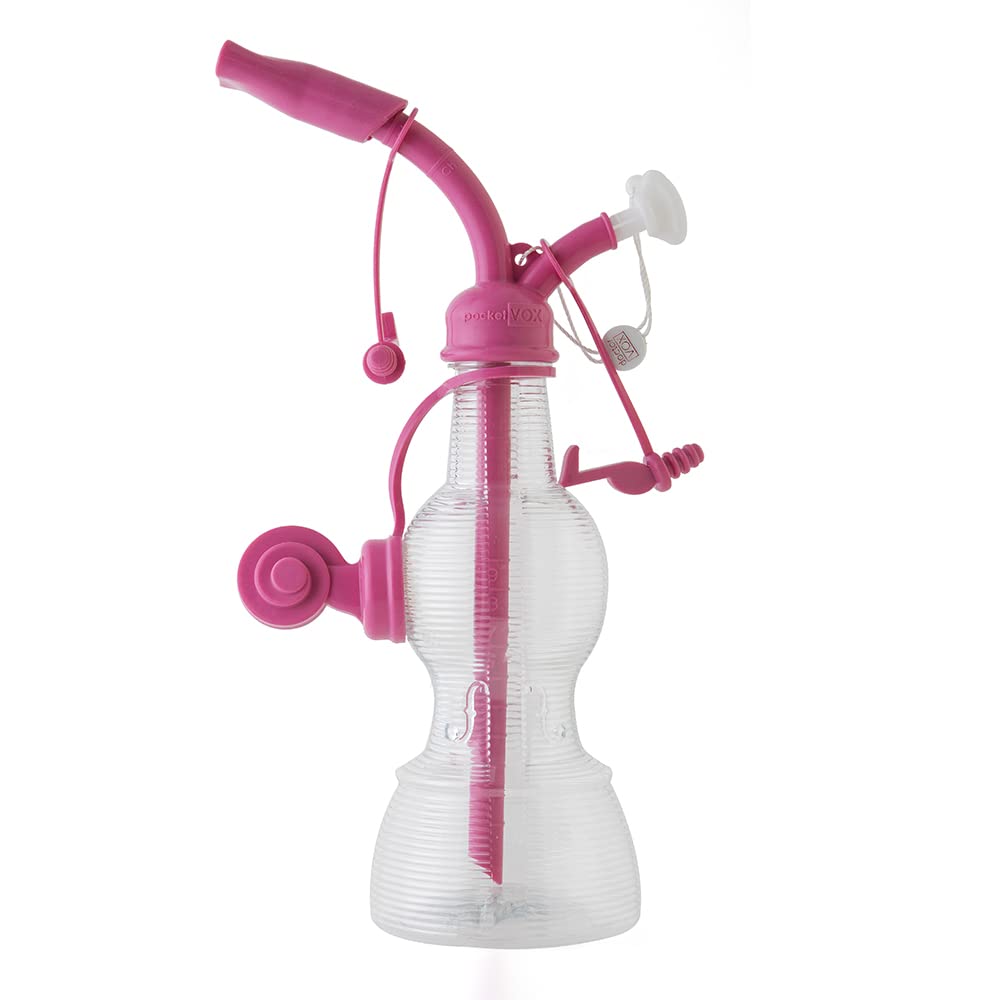 Voice Mask Advanced Set (Pink) - Premium Adjustable Voice Changer for Gaming, Cosplay & Online Privacy Protection