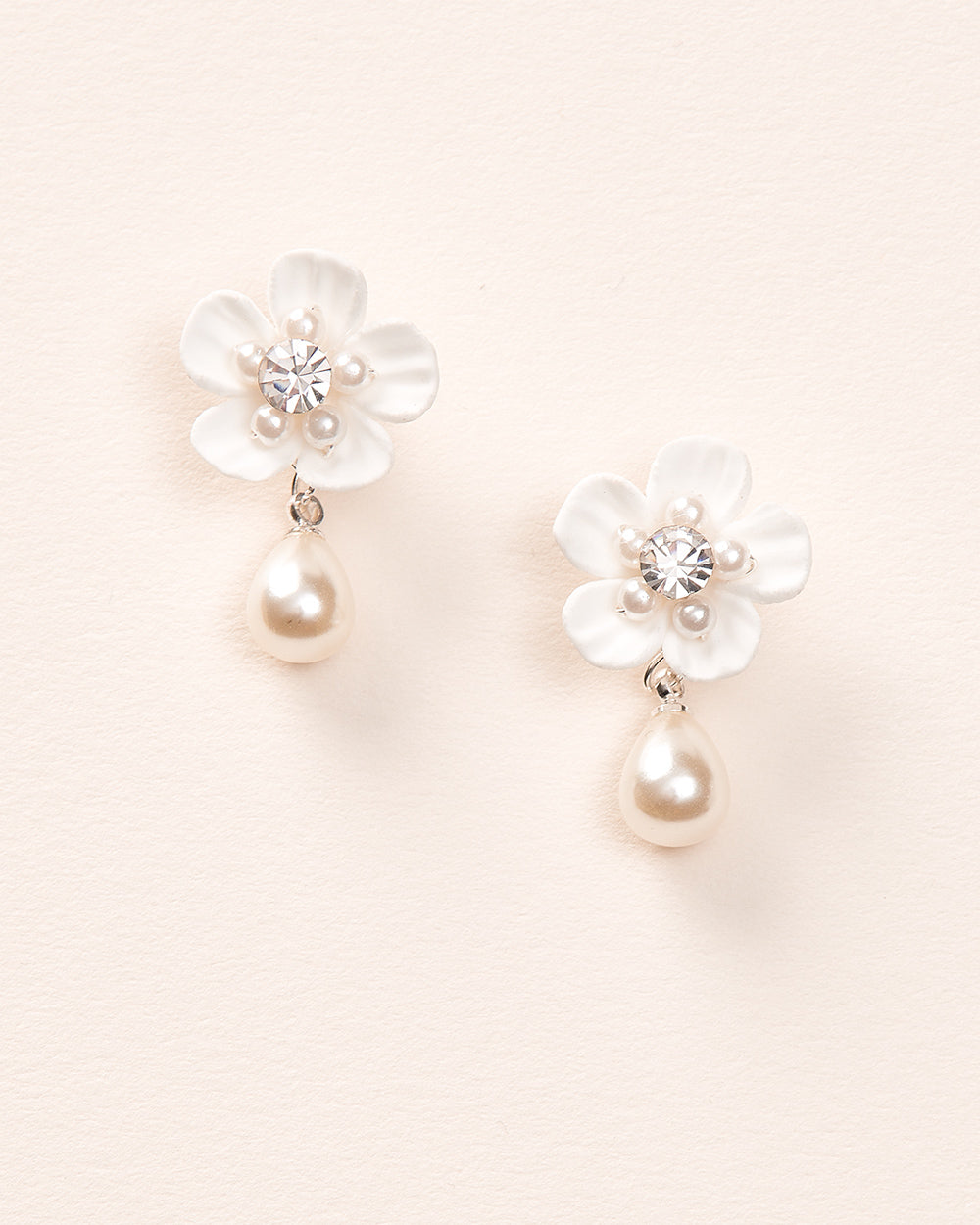 Trendy Poppy Dangle Earrings for Women - Floral Drop Earrings for Party, Wedding & Everyday Wear