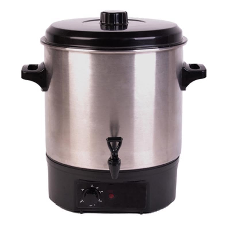 Roots & Harvest 7.13 Gallon Water Bath Canner for Home Canning - Perfect for Preserving Jams, Pickles, and Fruits (1 Pack) - Ideal for Homemade Preserves and DIY Canning Projects