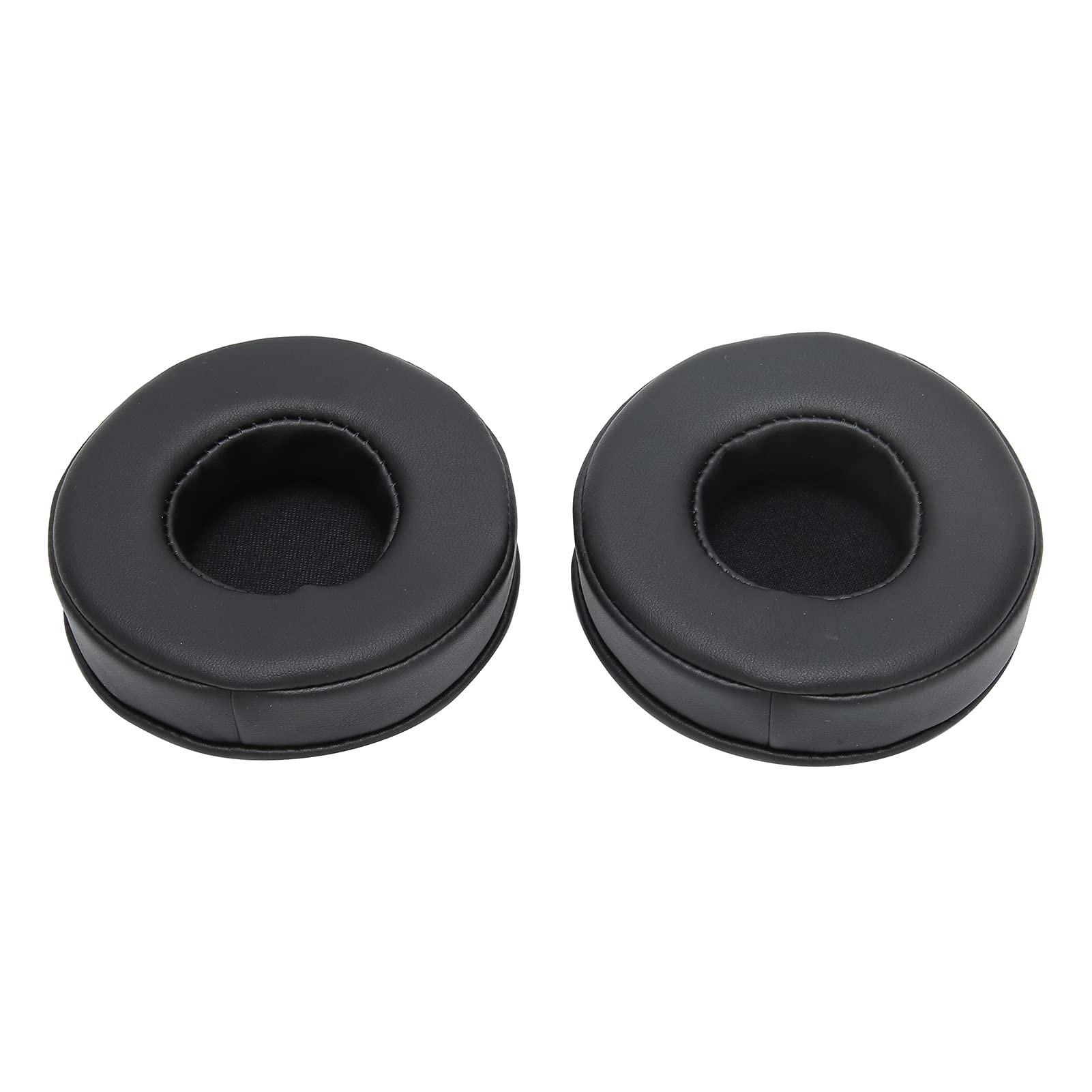 POCREATION Replacement Headphone Cushions - Soft Sponge & Faux Leather Ear Pads for Comfortable Listening - Easy to Install Accessories for Gaming Headsets, Office Use & Home Entertainment