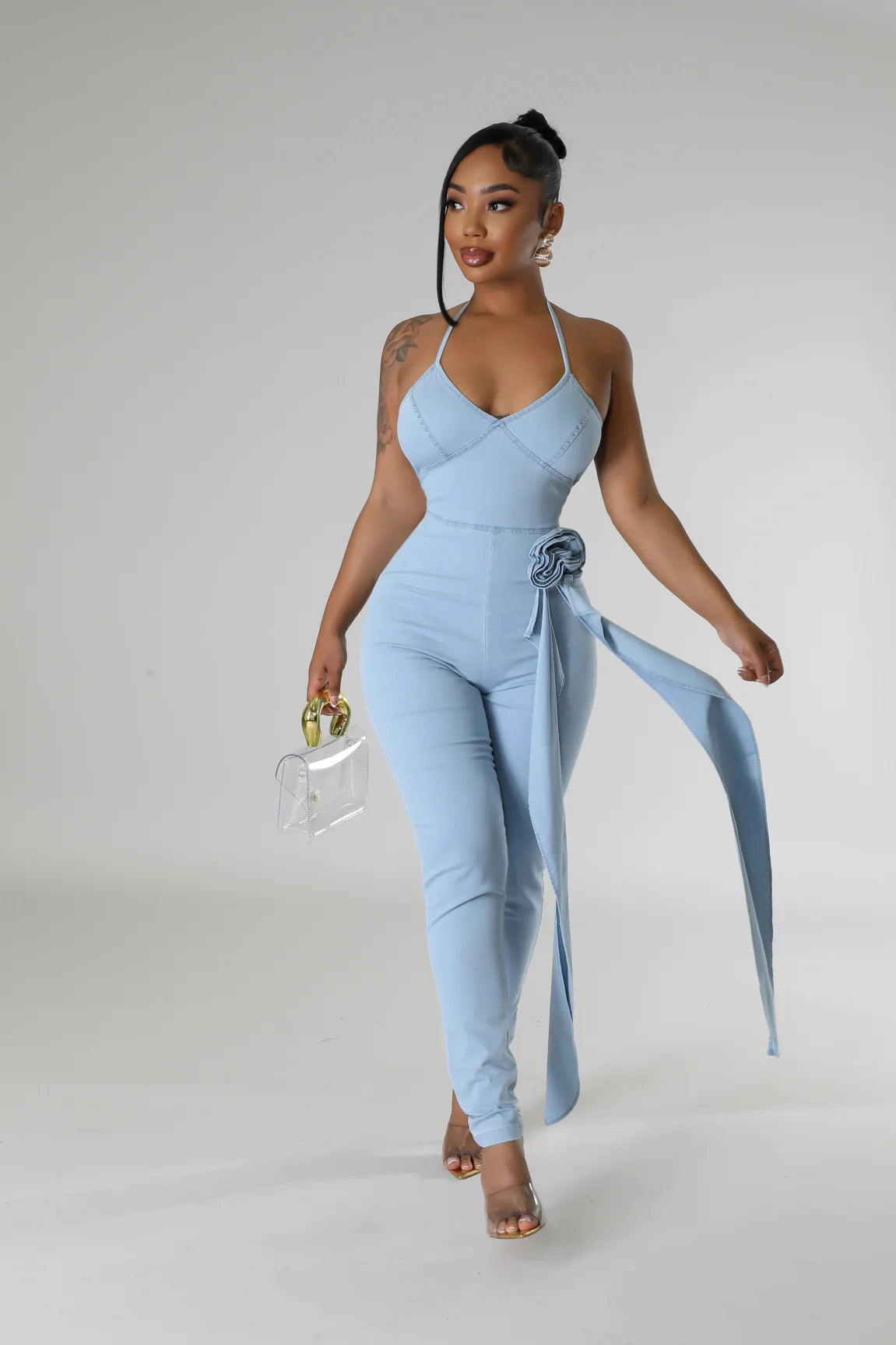 Nine Women's Jumpsuit - Stylish & Comfortable Outfit for Casual Wear, Work & Travel | Size 80 00