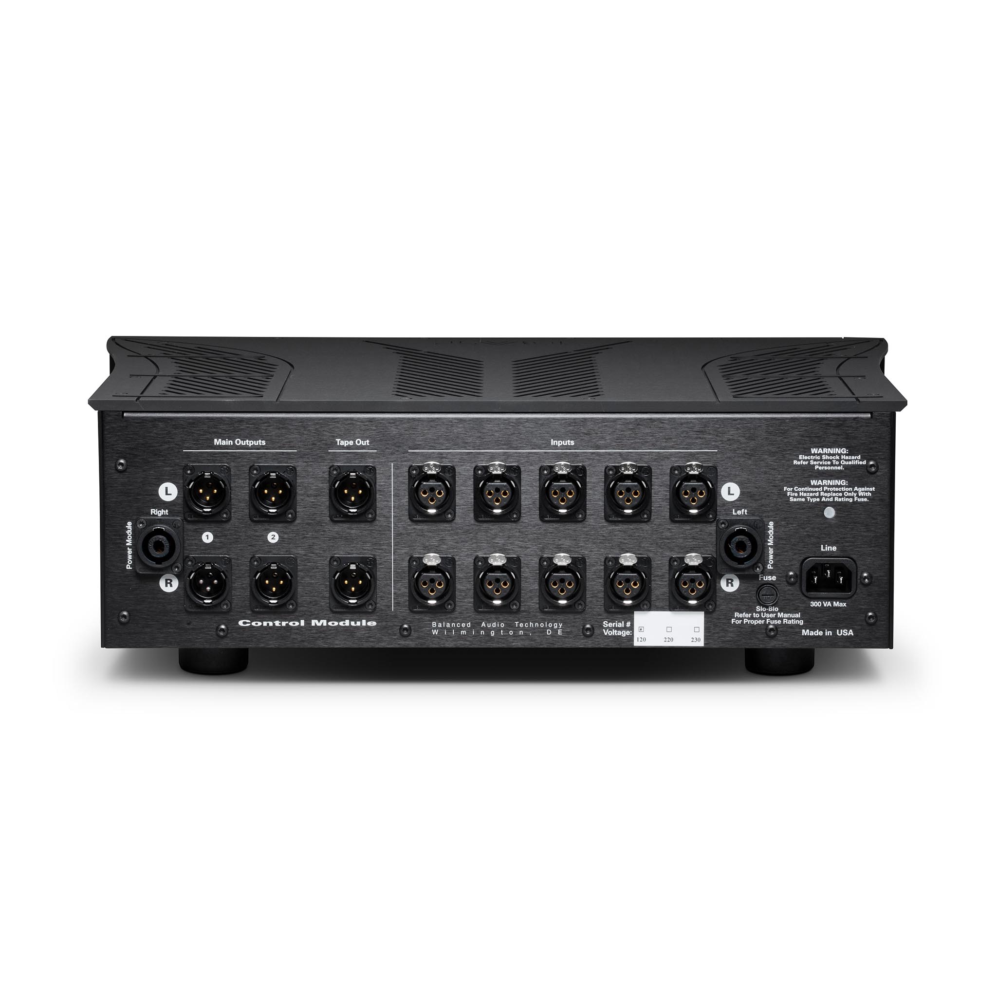 Balanced Audio Technology Rex 3 High-End Preamplifier - Audiophile Grade Preamp for Home Theater & Music Studio Systems