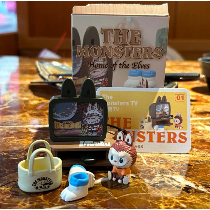 Labubu The Monsters Home of the Elves Series Complete Set - Collectible Art Toy Figures for Display, Gifts, and Home Decor