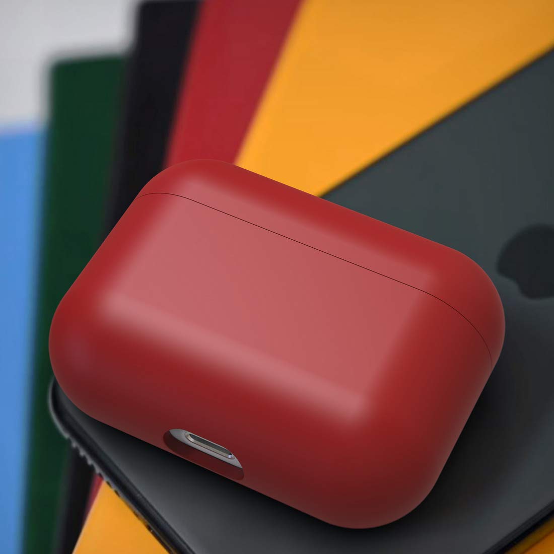 Ultra Slim Hard Protective Case for Apple AirPods Pro (2019) - Shockproof Cover with Secure Fit, Perfect for Gym, Travel & Daily Use