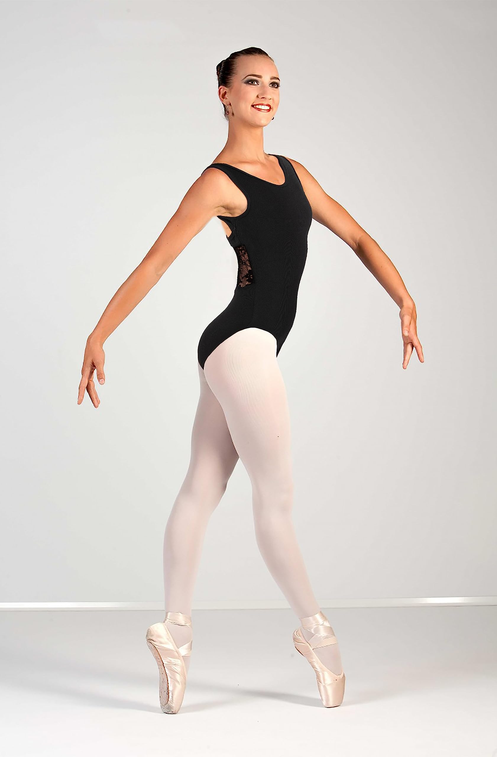 WYHDY Girls Lace Crisscross Back Ballet Leotard - Toddler Dance Tank Top for Ballet, Jazz & Gymnastics - Perfect for Dance Class, Recitals & Performance