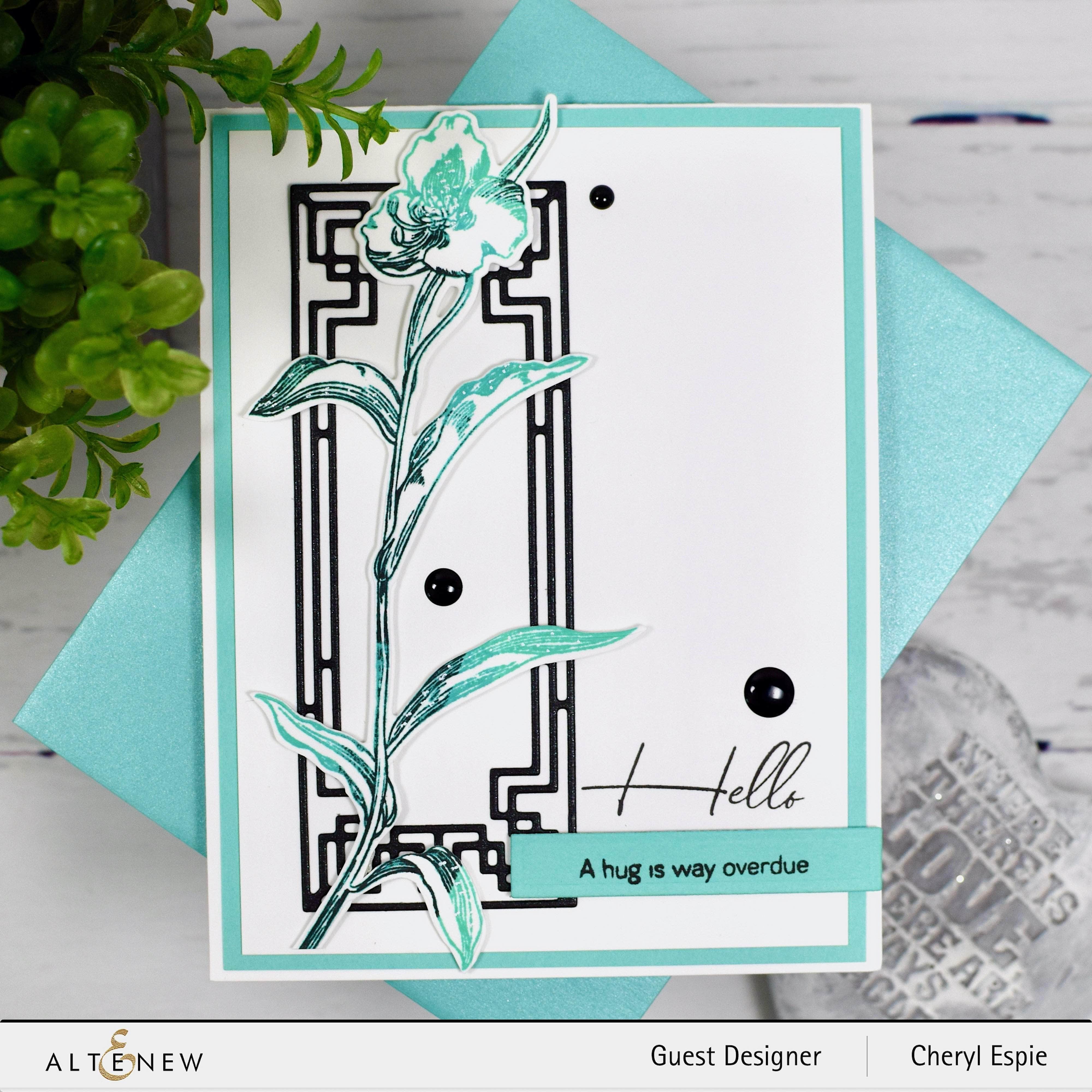 Slim Deco Cover Die Set for Scrapbooking, Card Making, and DIY Crafts - Perfect for Home Decor and Gift Projects