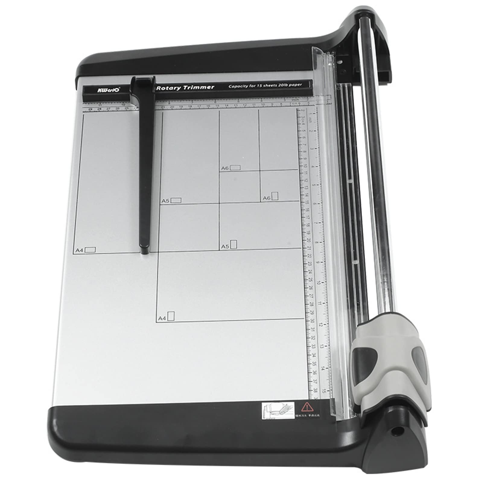 PrimaevalColossus A4 Manual Paper Cutter - Precision Guillotine Trimmer with Safety Lock for Scrapbooking, Craft Paper, Labels & Cardstock | Ideal for Office, Home & School Projects | Perfect for DIY Cards, Photo Albums & Document Trimming