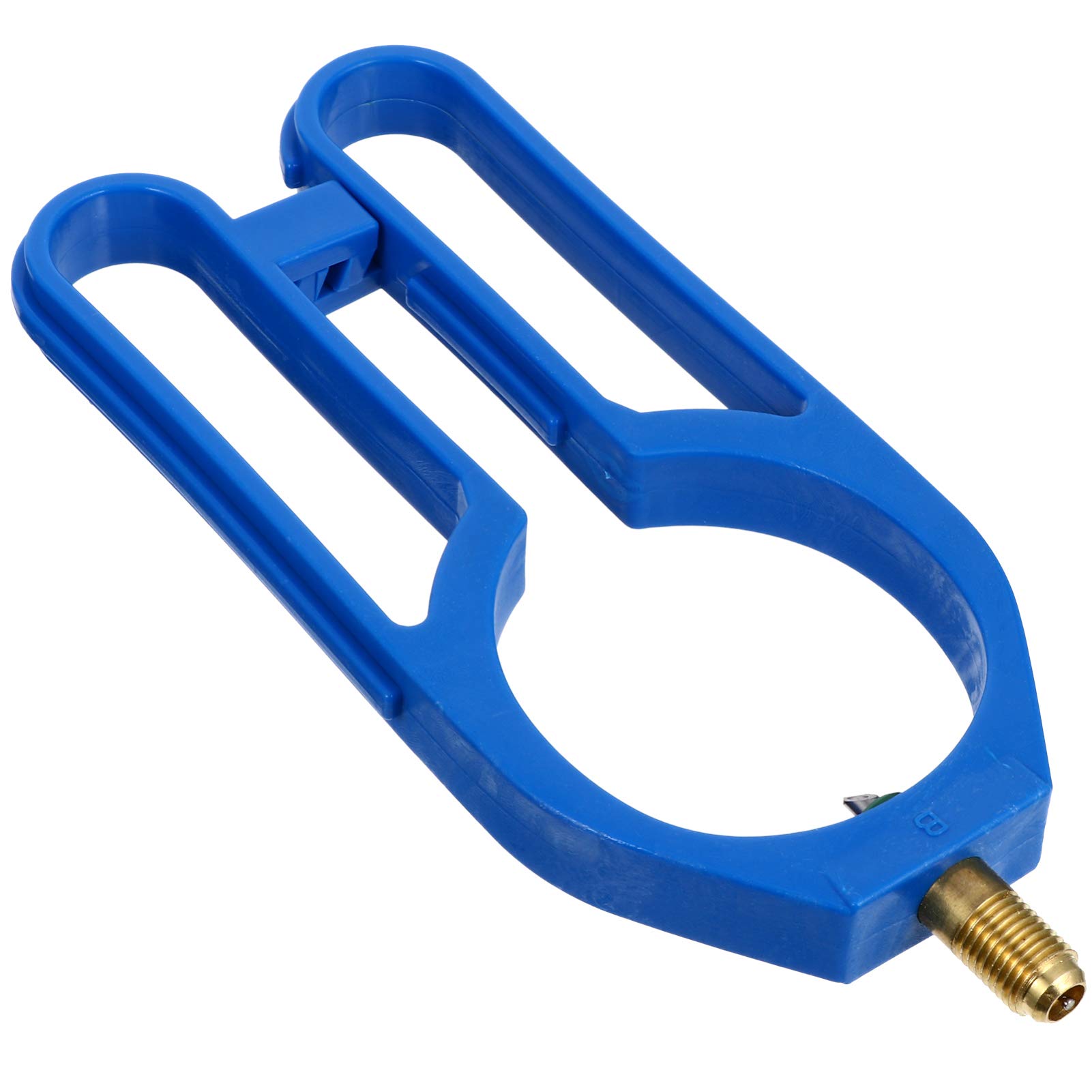 1pc Bottle Opener & Can Tap Tool - Heavy Duty Refrigerant Bottle Adapter with Valve for Auto AC Repair, Car Accessories & HVAC Maintenance - Perfect for Mechanics, DIY Car Enthusiasts & Home Refrigerant Charging