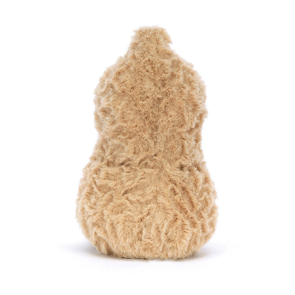 Funny Amuseables Peanut Plush Toy - Cute & Soft Stuffed Peanut for Kids & Adults - Perfect for Gifts, Home Decor, and Stress Relief