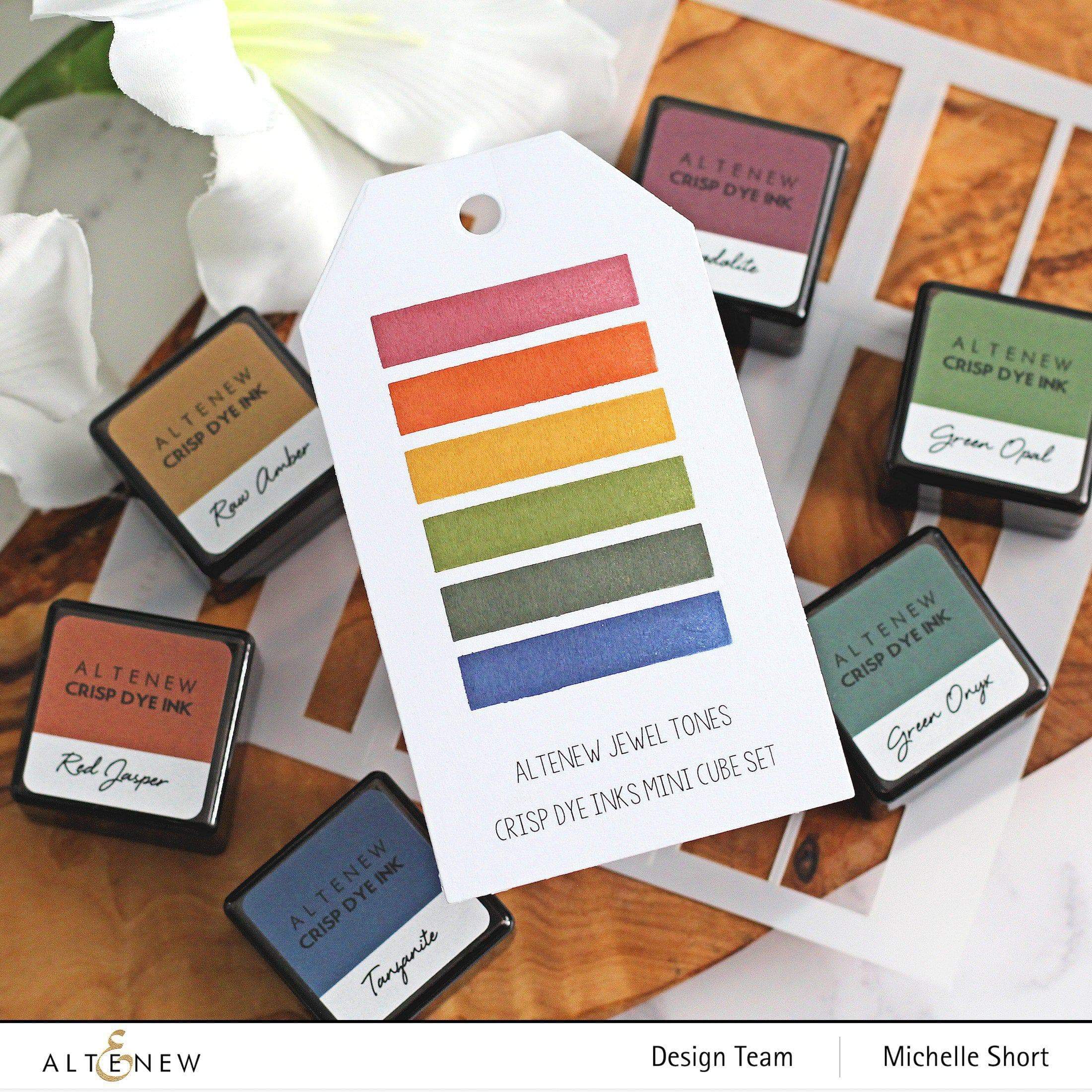 Vibrant Jewel Tones Dye Ink Refill for Stamping & Card Making - Perfect for Scrapbooking, DIY Crafts, and Paper Projects