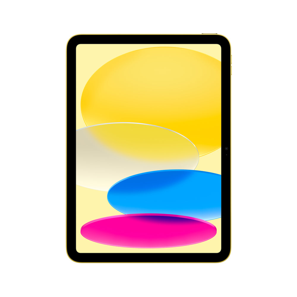 Apple iPad 10.9-inch Wi-Fi 64GB Yellow (10th Generation) - Perfect for Work, Study & Entertainment