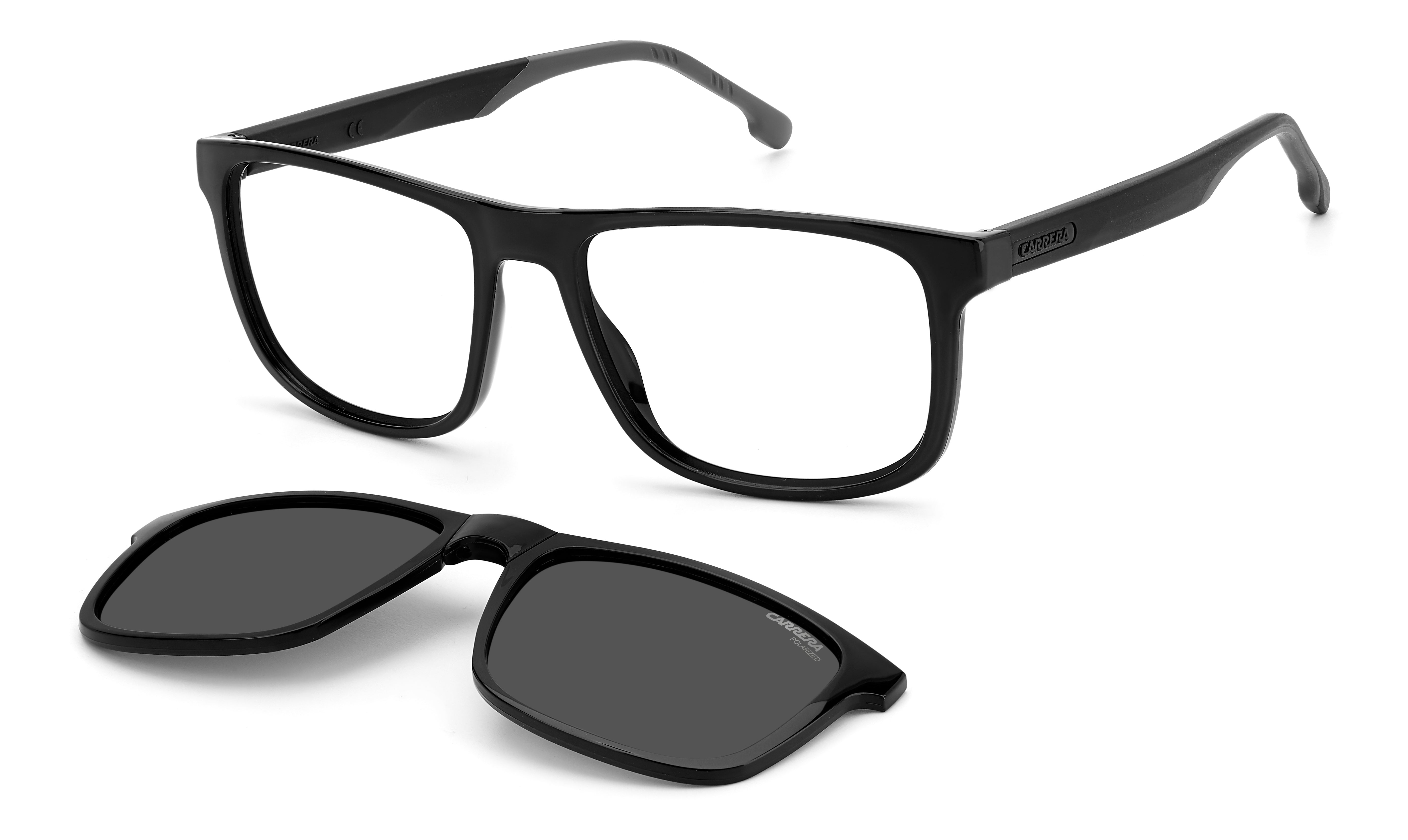 CARRERA 8053/CS 807 5517 Polarized Sunglasses for Men & Women - UV Protection Aviator Style - Perfect for Driving, Beach & Outdoor Activities