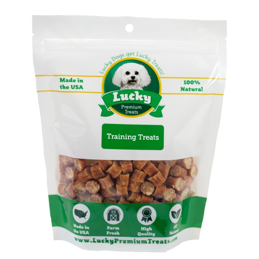Premium All-Natural Chicken & Apple Dog Training Treats - Made in USA - Healthy Rewards for Obedience & Behavior Training - Perfect for Puppy, Adult & Senior Dogs