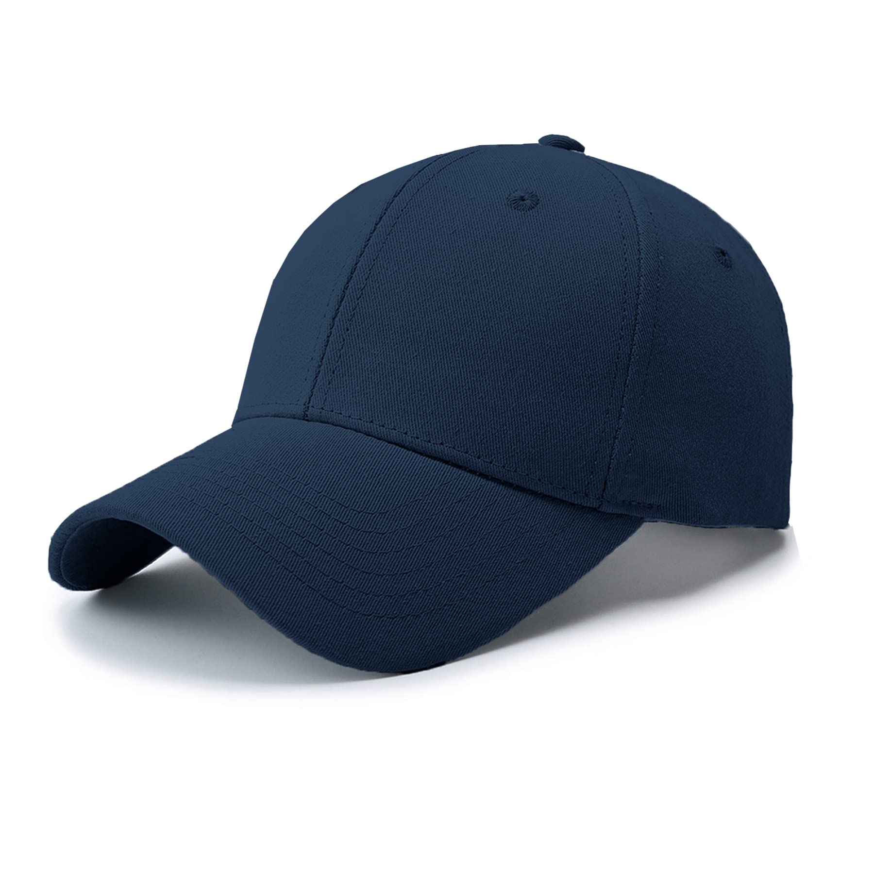 NPQQUAN 1 & 2 Pack Structured Baseball Caps - Adjustable Trucker Hats for Men & Women - Perfect for Golf, Dad, Outdoor & Casual Wear