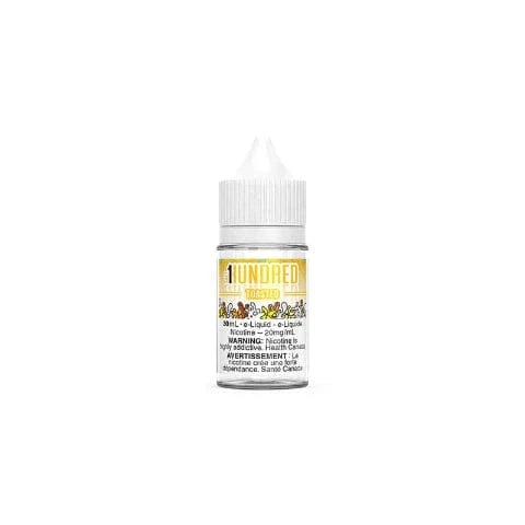 Toasted Salt Nicotine E-Liquid - Hundred Salts 30mL Vape Juice for Smooth Throat Hit | Perfect for Pod Systems & MTL Vaping
