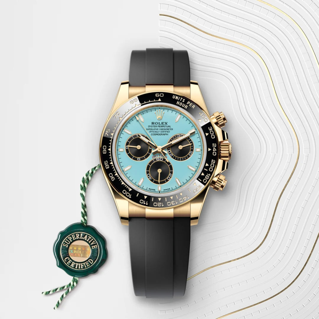 Rolex Cosmograph Daytona Luxury Men's Watch - Premium Stainless Steel Chronograph for Business, Sports & Formal Events