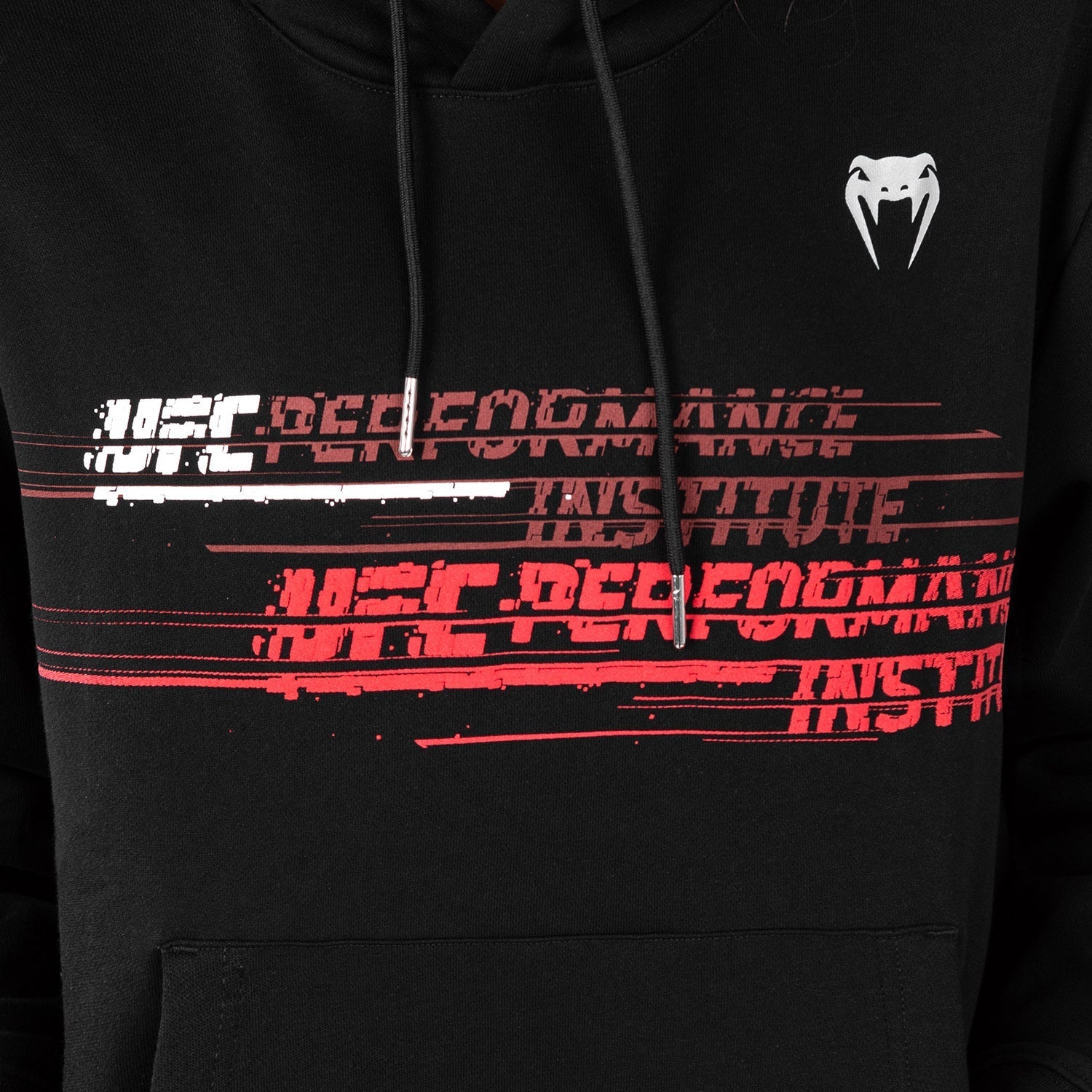 UFC Venum Performance Institute 2.0 Hoodie - Black & Red - MMA Training & Streetwear Fashion