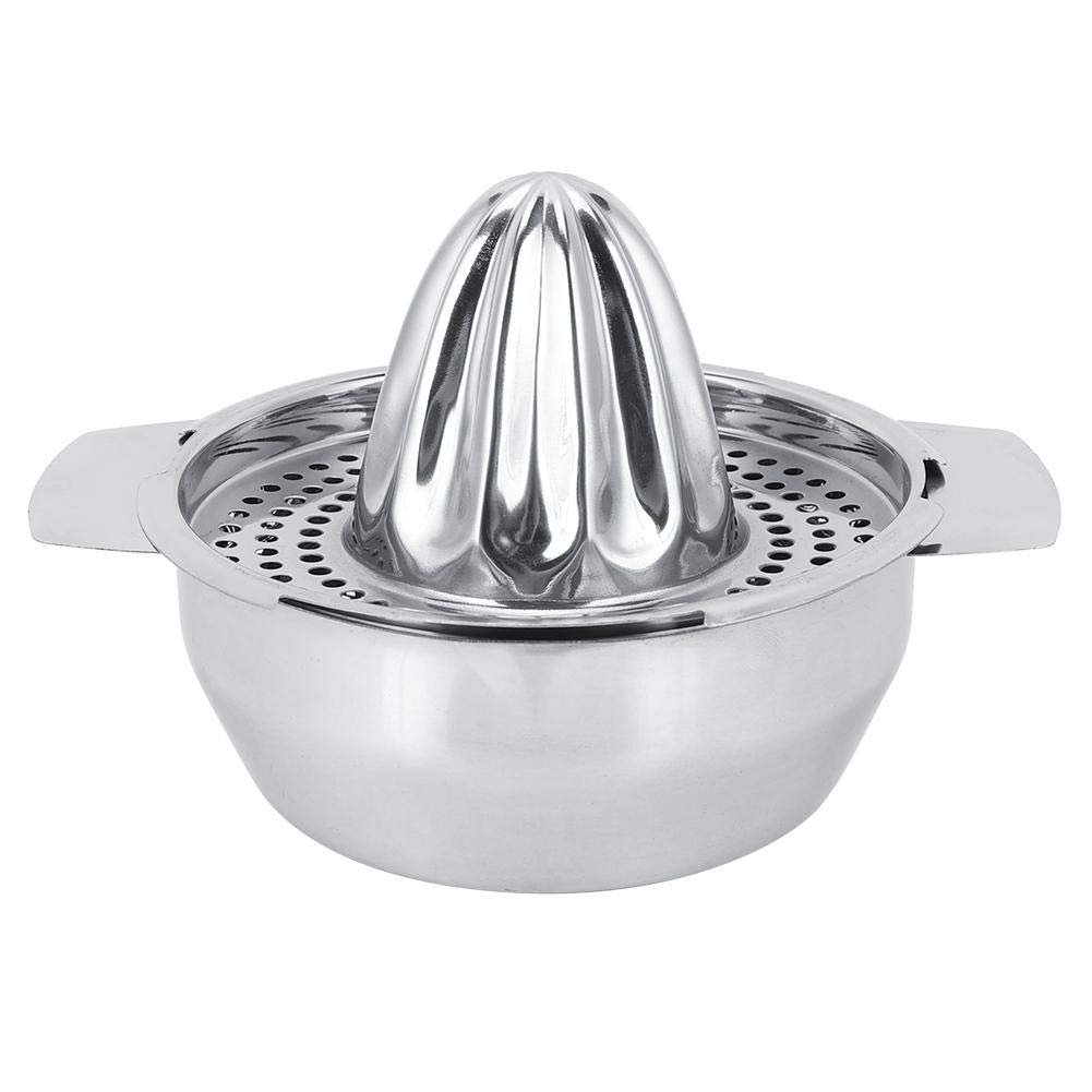Premium Citrus Juicer - Durable Flat Bottom Fruit Squeezer with Non-Slip Base & Easy-Clean Filter | Perfect for Fresh Orange Juice, Lemonade & Cocktail Making at Home