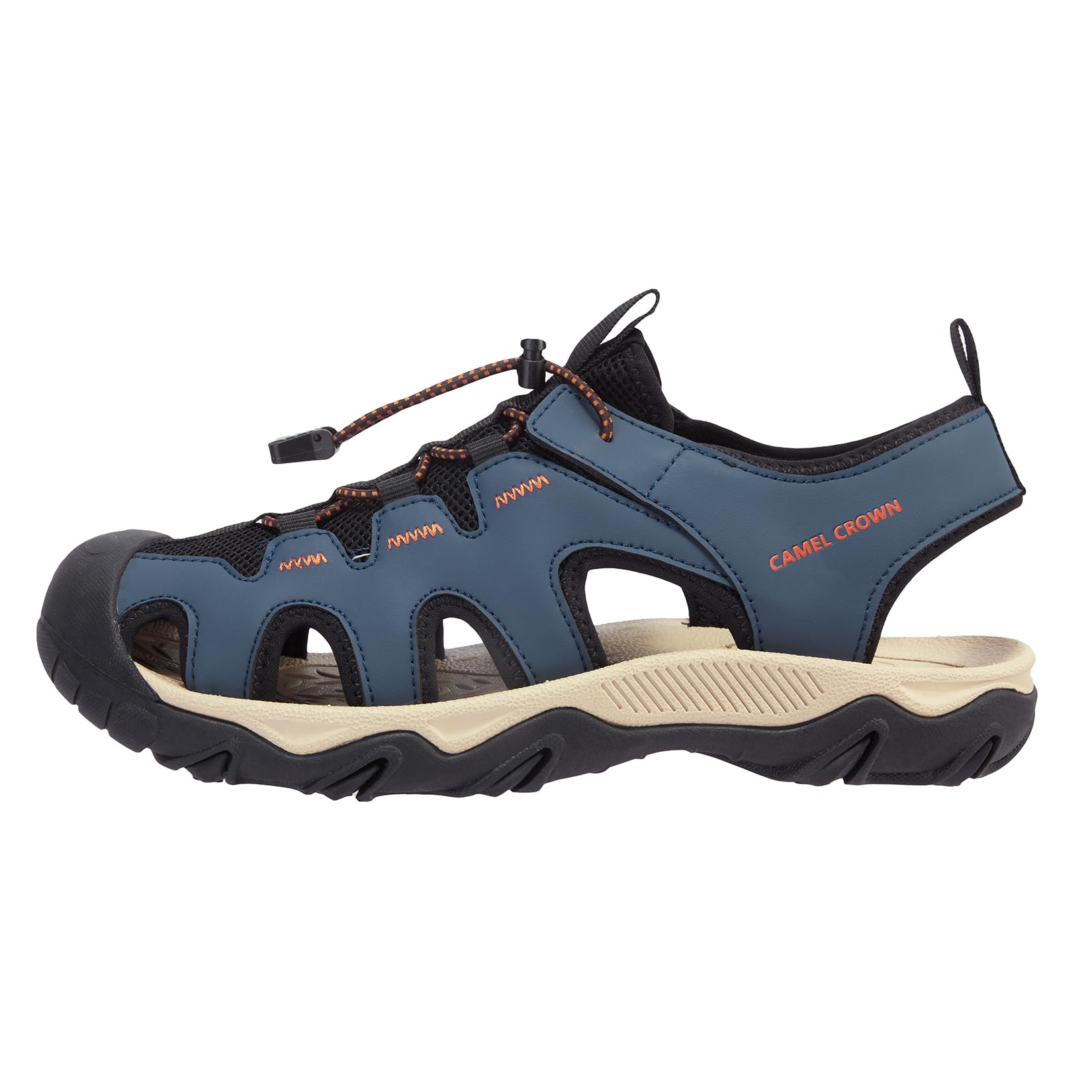 CAMEL CROWN Men's Hiking Sandals - Anti-Slip Water Shoes with Arch Support for Beach & Camping