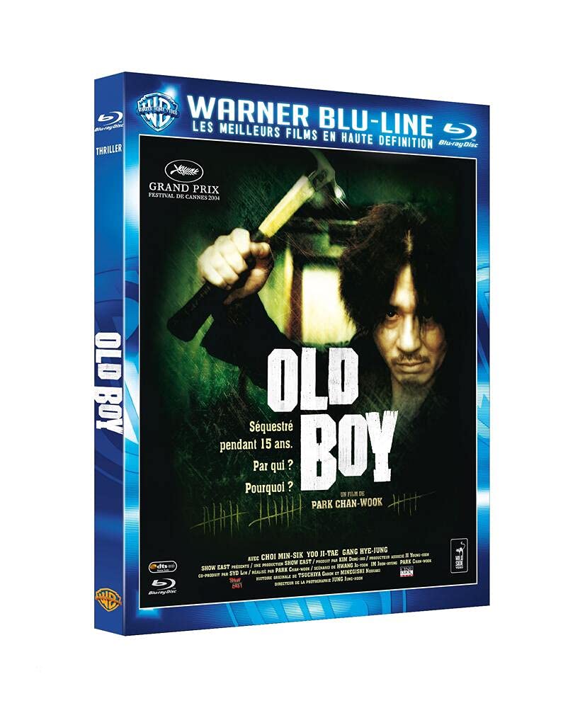 Old Boy (2003) Blu-ray - Award-Winning Korean Thriller Movie | Perfect for Film Collectors & Asian Cinema Fans | Home Theater & Movie Night Essential