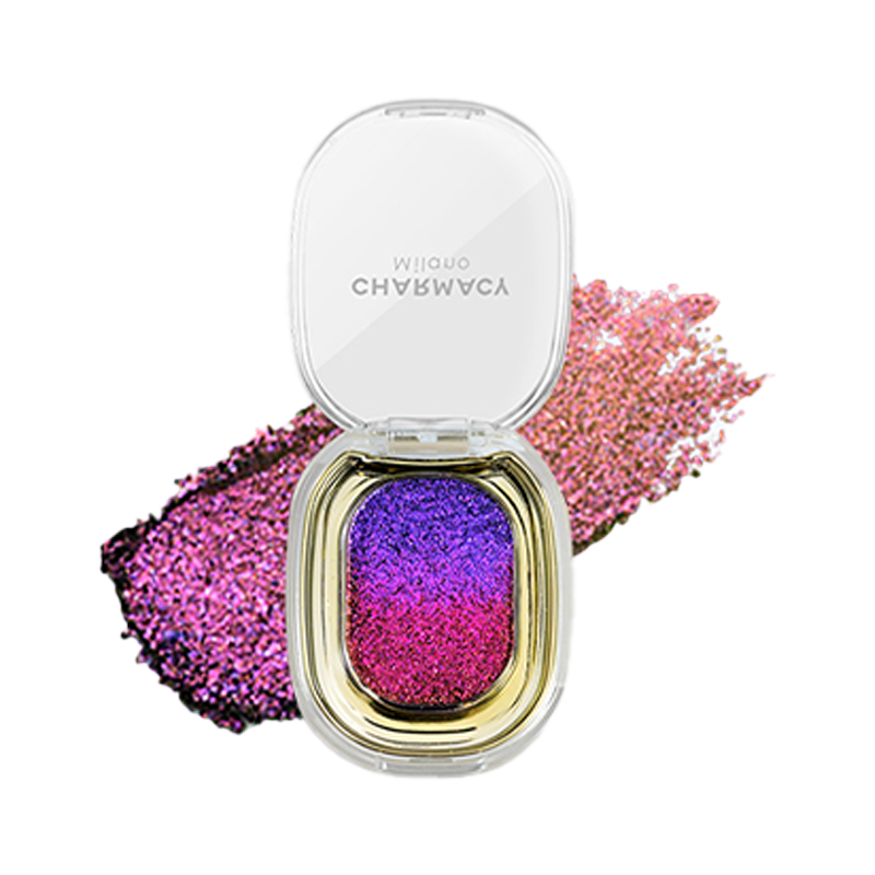 CHARMACY Multichrome Eyeshadow & Highlighter - Gradient Shimmer Makeup for Day & Night Glam Looks - Perfect for Parties, Date Nights, and Special Occasions