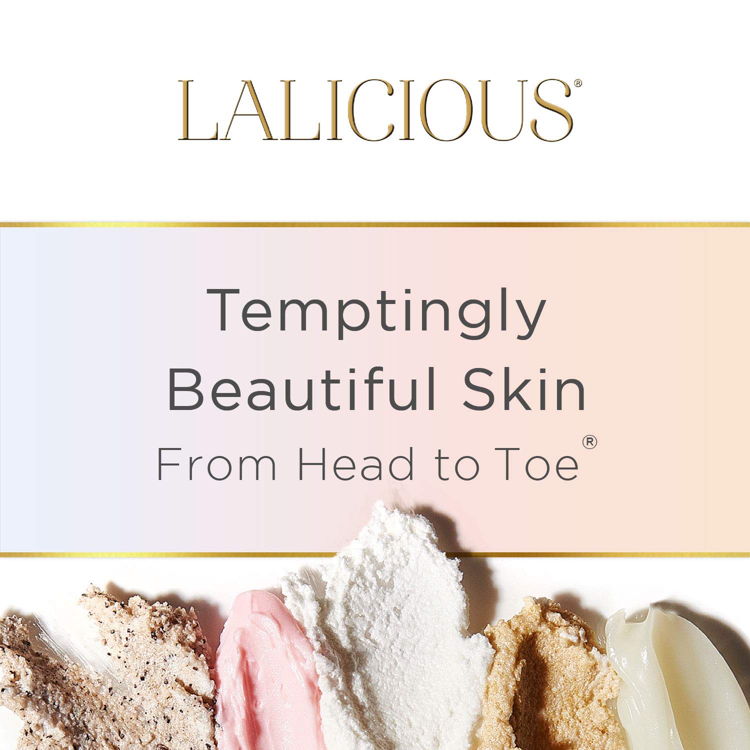 LALICIOUS Sugar Kiss Body Butter - Hydrating & Nourishing Shea Butter Moisturizer with Cucumber Extract & Apricot Oil, Paraben-Free (8 oz) | Perfect for Dry Skin Care & Daily Body Hydration