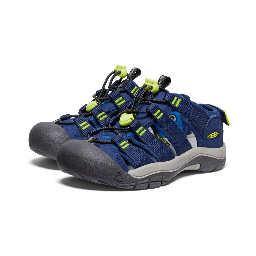 Newport Boundless Sandal for Big Kids - Comfortable Navy Blue & Primrose Pink Waterproof Sandals | Perfect for Beach, Pool, and Summer Outdoor Activities
