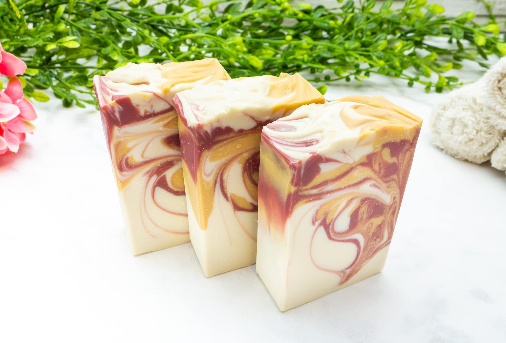 Champagne Coconut Milk Soap with Shea Butter - Citrus Scented Hand & Body Bar for Women - Natural Tallow Soap for Dry Skin - Perfect for Daily Use, Gift Sets & Spa Days