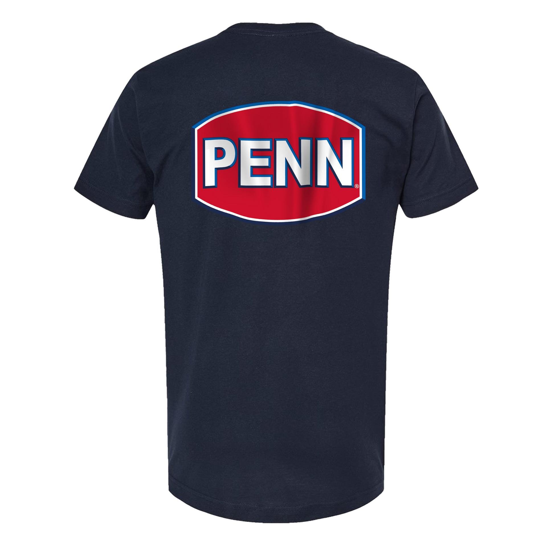 PENN® Men's Short Sleeve T-Shirt - Soft Cotton Crew Neck Tee for Casual Wear, Gym & Everyday Outfits