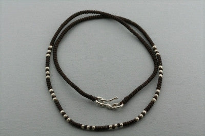 3 Small Bead Necklace for Women - Elegant Black Seed Bead Choker - Perfect for Layering, Everyday Wear & Special Occasions