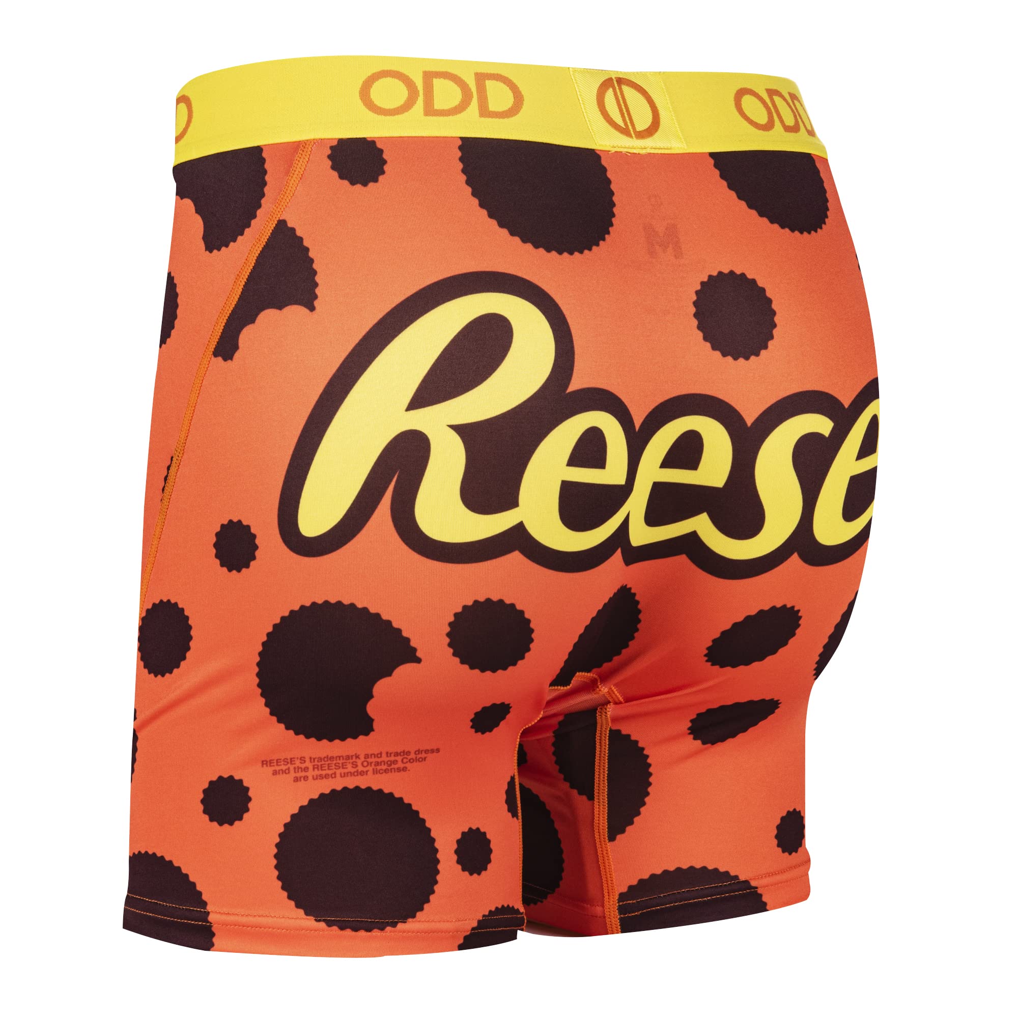Fun & Comfortable Reese's & Twizzler Print Boxer Briefs for Men - Novelty Underwear with Candy Designs - Perfect for Gifts, Costumes & Everyday Wear