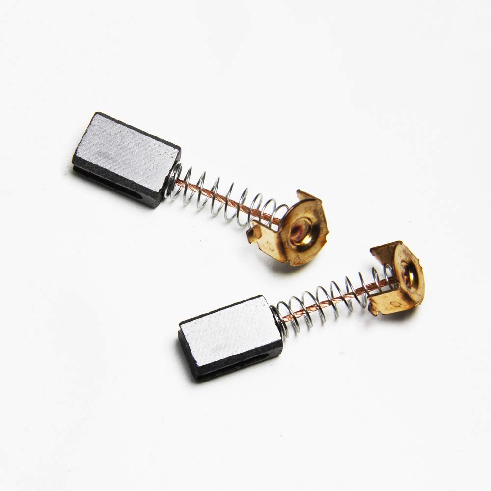 30Pcs Carbon Motor Brushes 12x8x5mm - Replacement Brushes for Electric Motors, Rotary Tools & Power Tools - Perfect for Repairing and Maintaining Motors in Appliances, Power Tools & Industrial Equipment