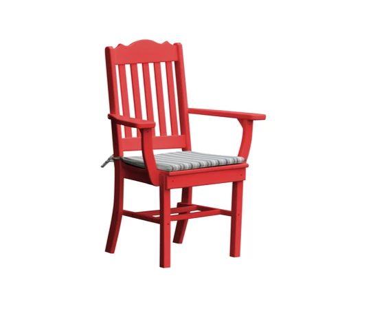 Royal Dining Chair with Arms - Elegant & Comfortable Upholstered Dining Room Chair for Home & Restaurant Use
