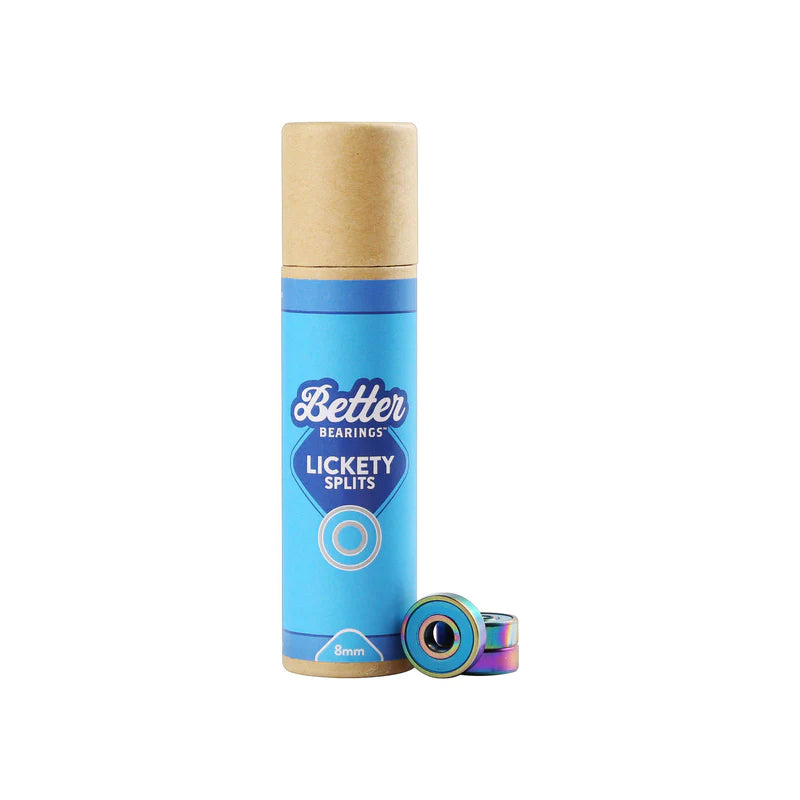 High-Quality Bearings & Lickety Splits - Premium Skateboard & Roller Skate Components for Smooth Performance | Perfect for Skate Parks, Roller Rinks & Outdoor Sports