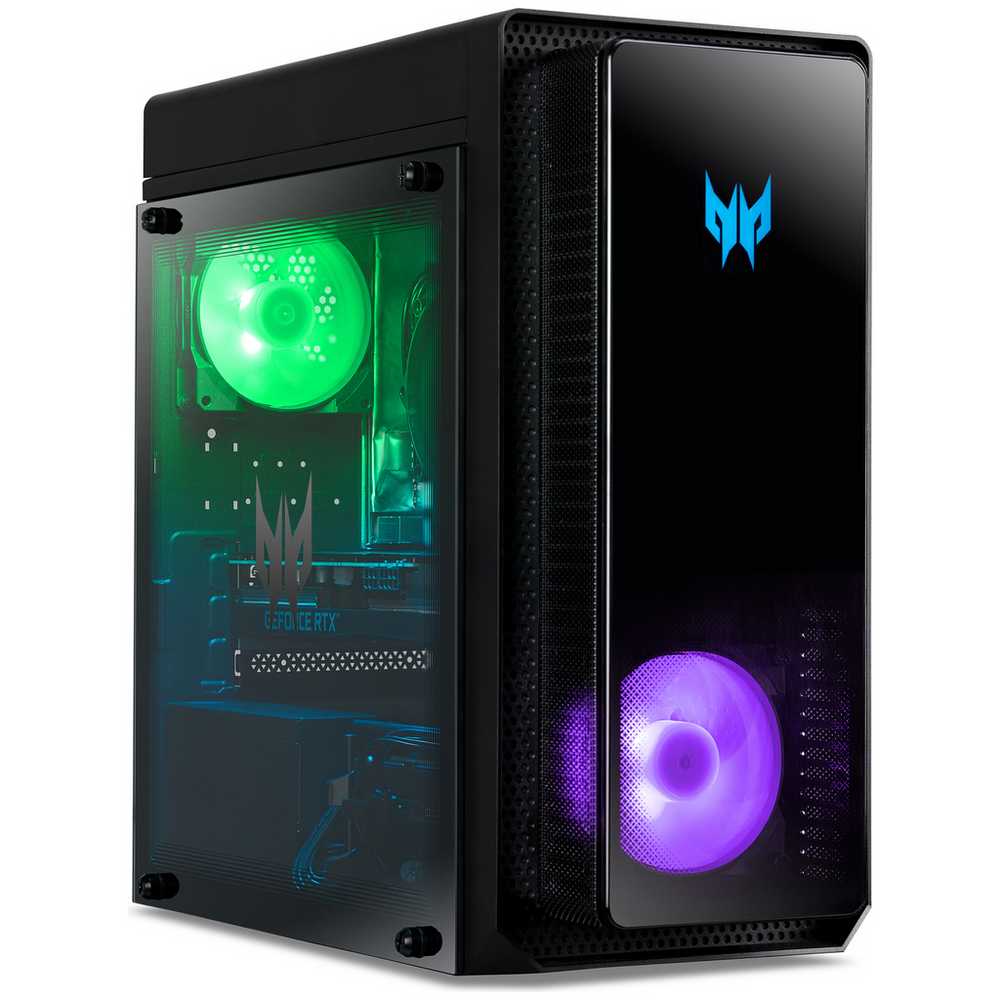 Acer Orion 3000 Gaming Desktop PC - Intel Core i7, 16GB RAM, 1TB HDD, NVIDIA RTX 4070 Super Graphics - Ultimate Gaming & Streaming Performance for Esports & VR Gaming