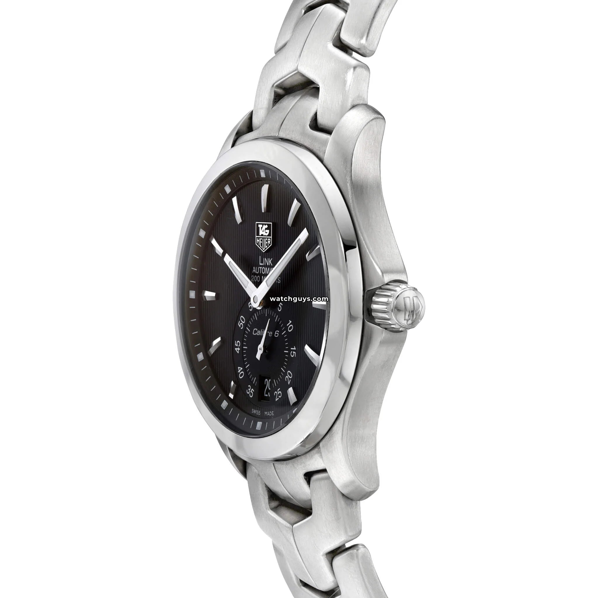 Tag Heuer Link WJF211A Black Men's Luxury Watch - Swiss Automatic Chronograph for Business, Formal & Special Occasions