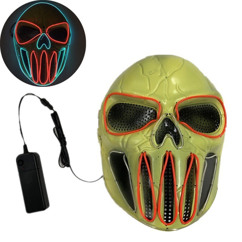 Scary Halloween Masks for Adults & Kids - Spooky Costume Party Accessories for Trick or Treating & Haunted House Events