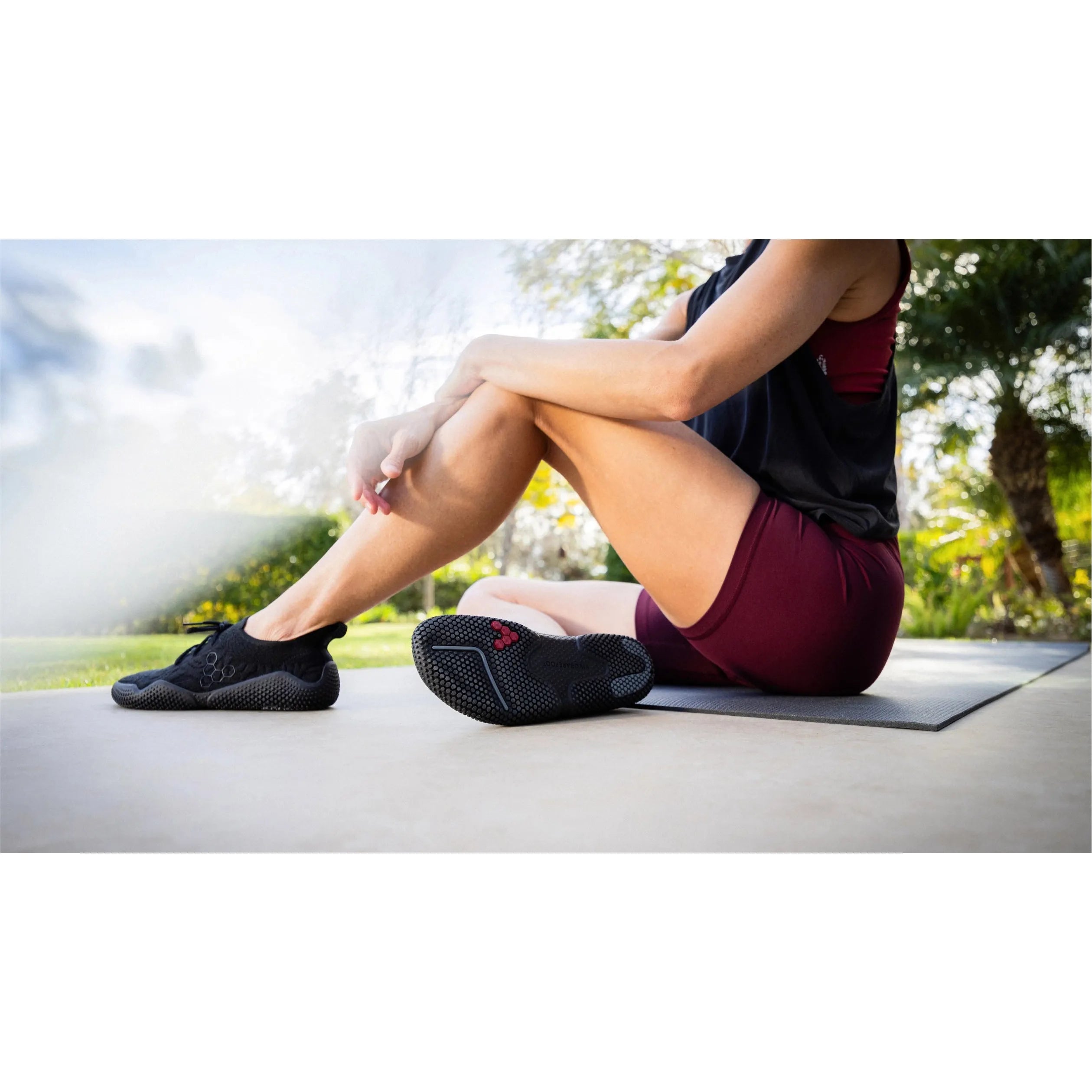 Vivobarefoot Women's Motus Studio Sneakers - Barefoot Minimalist Shoes for Yoga, Pilates & Gym Workouts - Lightweight Flexible Workout Shoes for Women