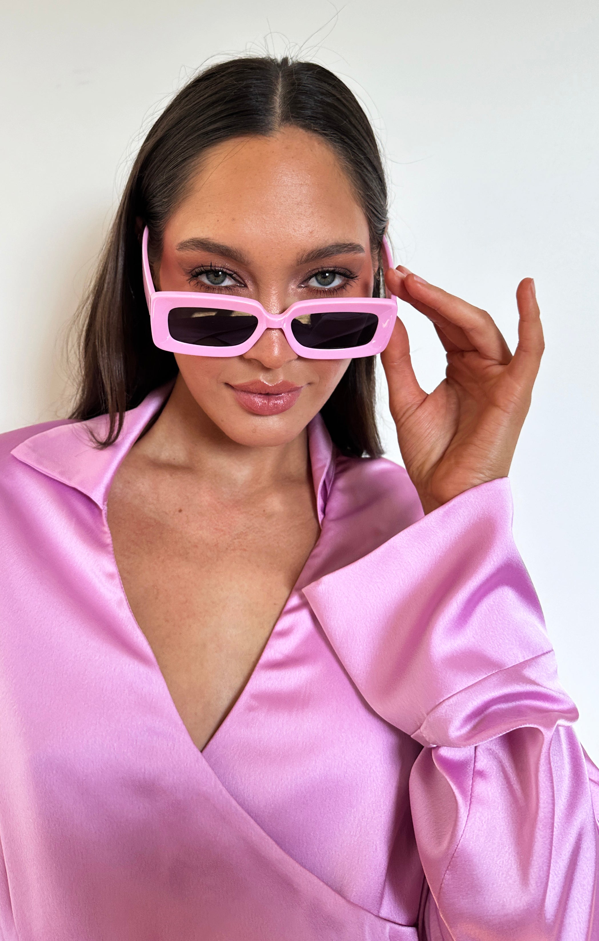 Malibu Polarized Sunglasses for Women - Trendy Pink Aviator Style with UV Protection - Perfect for Beach, Driving & Outdoor Activities