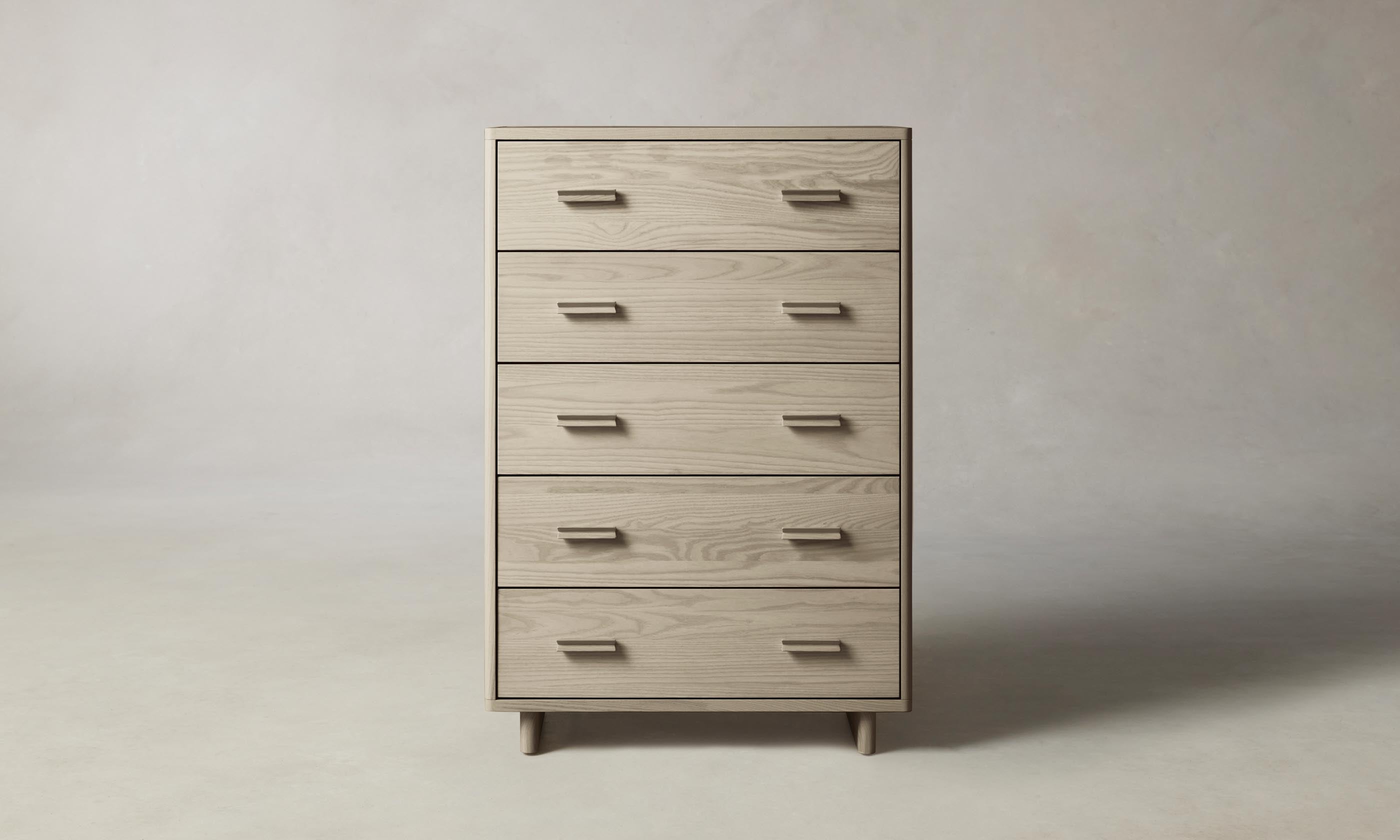 Clinton 5-Drawer Dresser - Modern Wooden Chest of Drawers for Bedroom Storage & Organization | Perfect for Master Bedroom, Guest Room or Dorm Decor