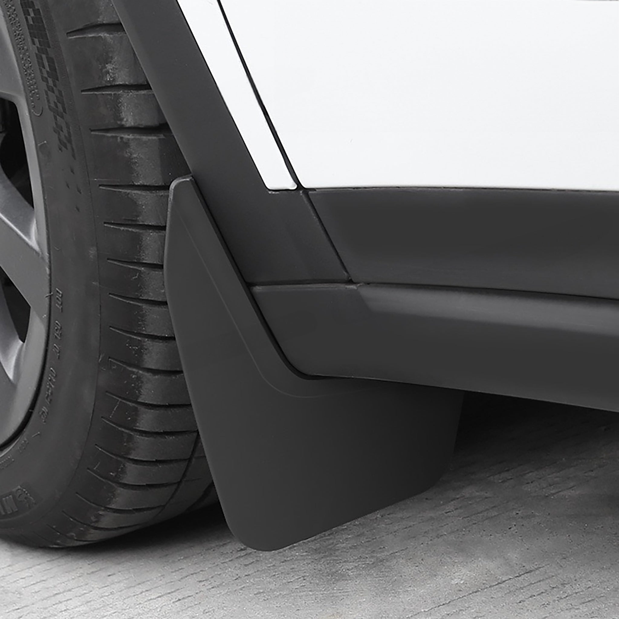 Premium Custom Fit Mud Flaps for 2021-2023 Tesla Model X - No Drill Installation, Paint Protection Splash Guards - Perfect for Off-Roading, Winter Driving & All-Weather Protection