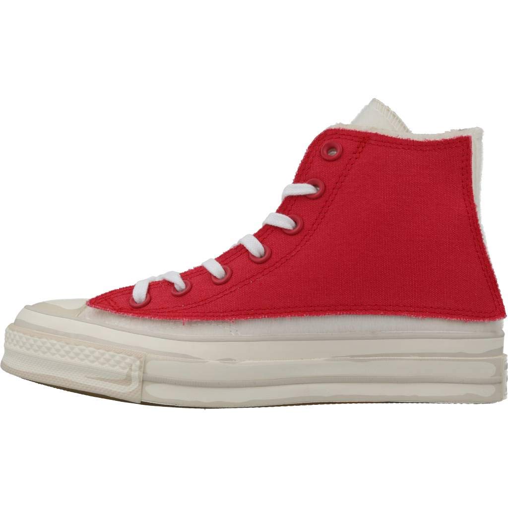 Converse Chuck 70 Hi Top White Canvas Sneakers - Classic Unisex High Top Shoes for Men & Women | Perfect for Casual Wear, Street Style & Skateboarding