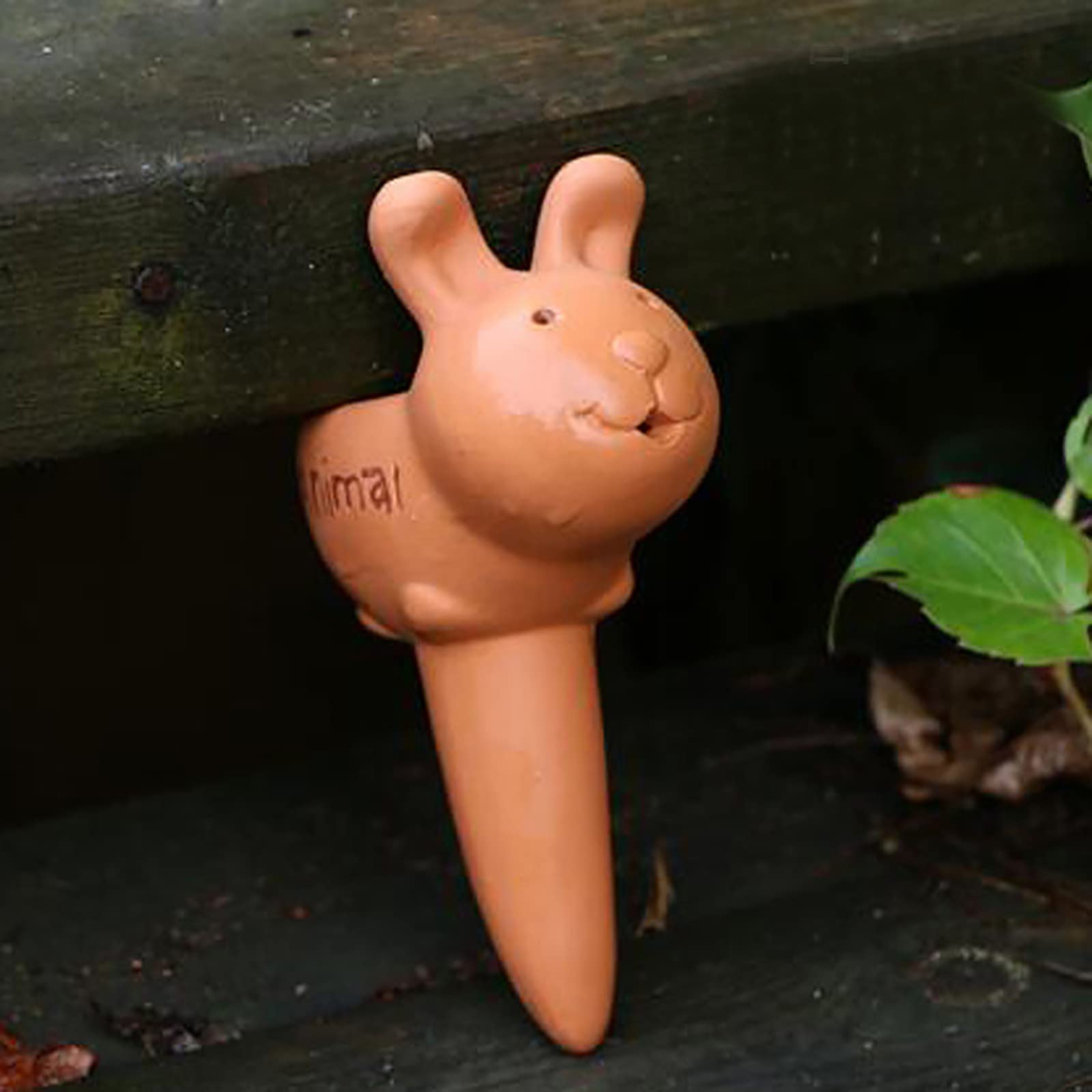 TBoxBo Ceramic Automatic Watering Device - Animal Shaped Self-Watering Spikes for Plants, Drip Irrigation Globes for Indoor/Outdoor Use - Perfect for Vacation Plant Care & Lazy Gardeners