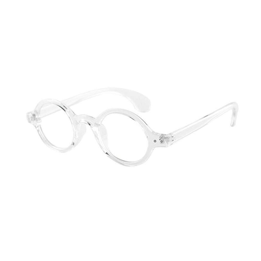 Vintage Small Oval Round Eyeglass Frames - Full Rim Unisex Eyewear for Men & Women (RX-able) - Perfect for Reading, Fashion & Everyday Wear